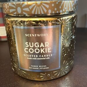 Harry Slatkin Scentworx Sugar Cookie Scented Candle Jar 14.5 oz